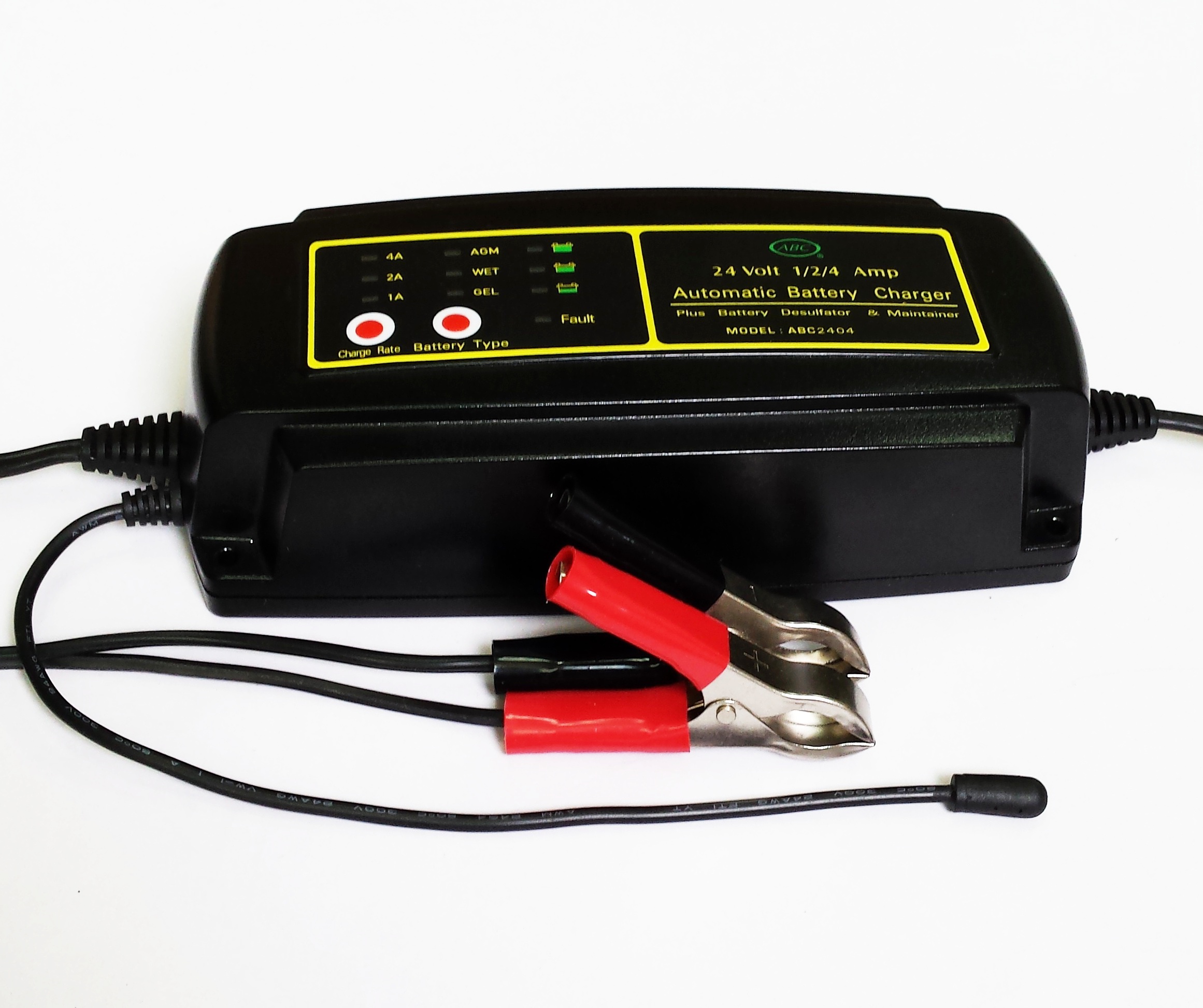 1A/2A/4A Smart Battery Charger