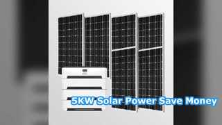 5KW Solar Power System Save Money Now