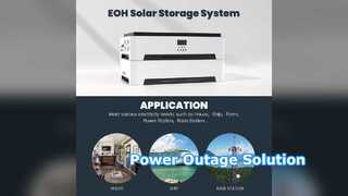 Home Solar Power Storage 10KW LiFePO4 Battery