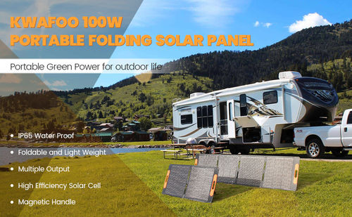 Latest company news about What could we do with the KWAFOO Portable Folding Solar Panel ?