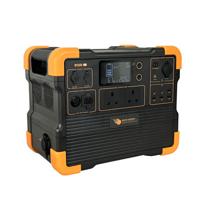 LCD Display UPS Solar Generator 2200W Storage Power Sources With Multiple Usb Ports