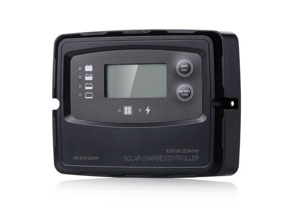 IP67 LCD 5 Stage 12V 20 Amp Solar Charge Controller 24V PWM Charge Controller