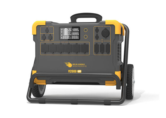 22Kgs LiFePO4 Solar Generator with 2 Hours Charging Time and 1920Wh Battery Capacity