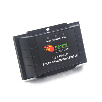 8A Smart 5 Stage PWM Solar Panel Regulator Charge Controller 12V 24V Auto System Voltage
