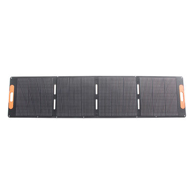 200W Portable Folding Solar Panel Kit with 22% Solar Cell Efficiency and 10A Current for Outdoor Mobile Charging