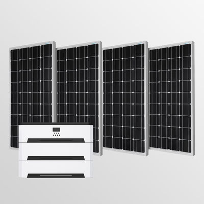 3150W LiFePO4 Solar Energy Storage System 6000 Recycles With 80A PV Current Range
