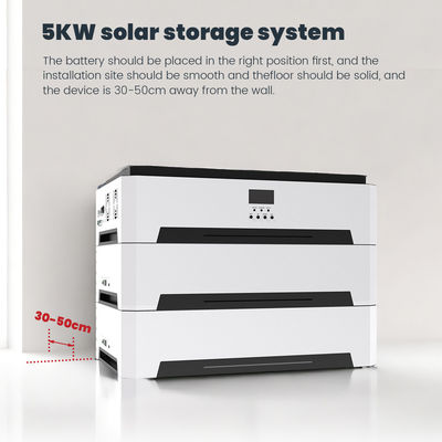 5KW Off Grid Solar Energy Storage System For 120 - 500V PV Operating Voltage Range