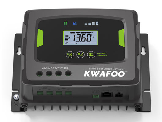 40A RV MPPT Solar Charge Controller with 570W/12V 1140W/24V Output and 2 Years Warranty