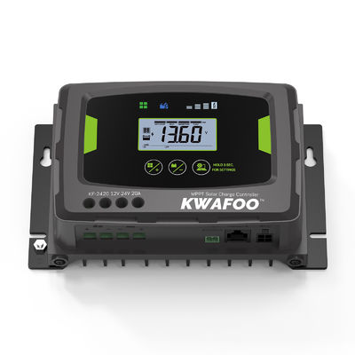 20A MPPT Solar Charge Controller for LiFePO4 Battery with 300W/12V 600W/24V Power Handling