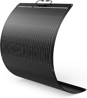 Good price 100w semi flexible solar panel flexible pv solar panels for caravans ,RV , boat , Vans online