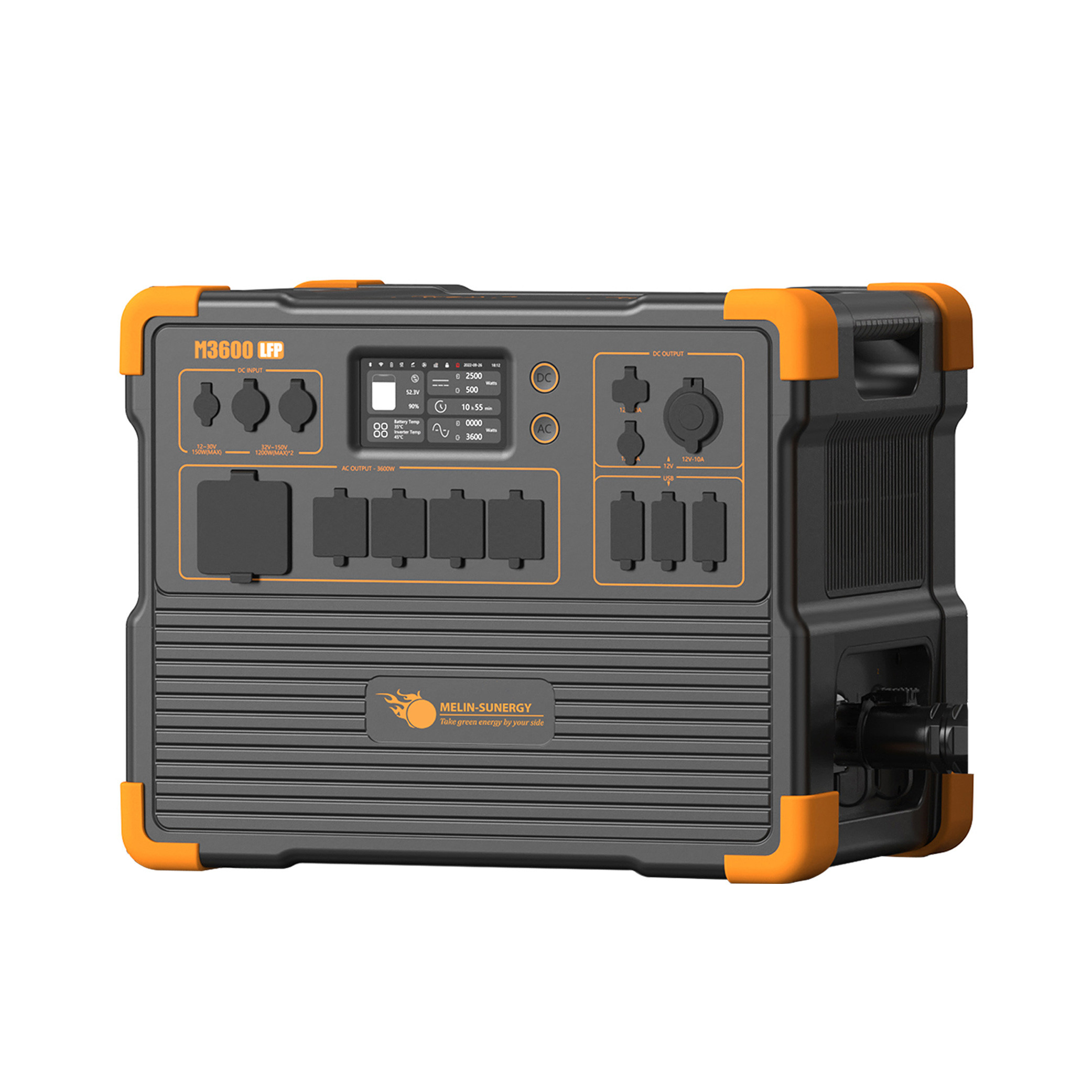 3600W UPS Solar Generator with 3072Wh Battery