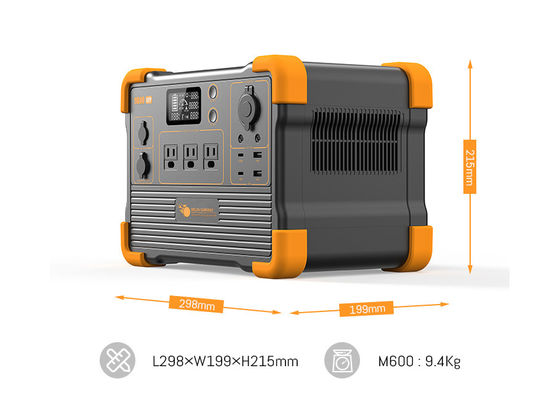 3500 Recycles 614Wh Portable Solar Generator with 300W Solar Panel and Built-In MPPT Charge Controller