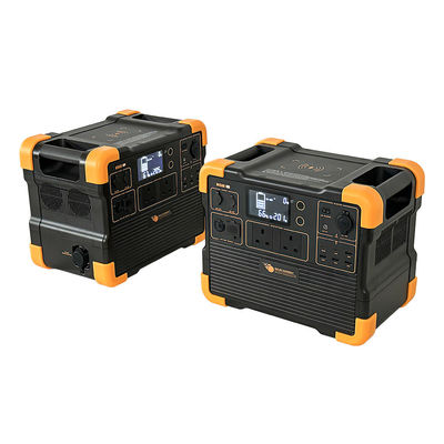 Good price 2200W LiFePO4 UPS Solar Generator Emergency Power Backup With 1536Wh Battery online