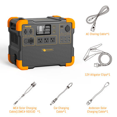 Lightweight Portable Solar Lithium Battery Inverter Generator 2200W 2 Hours Charging Time