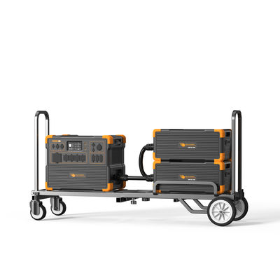 Good price 1200W Pure Sine Wave UPS Solar Generator with USB-C X 2 USB-A X 4 and 3600W Max Loading Power online