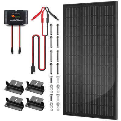 Good price 100W RV Solar System RV Solar Charging Kit Renewable Energy Source for Mobile Homes and Camping Equipment capable for charging 12V AGM ,GEL ,WET and LiFePO4 battery online