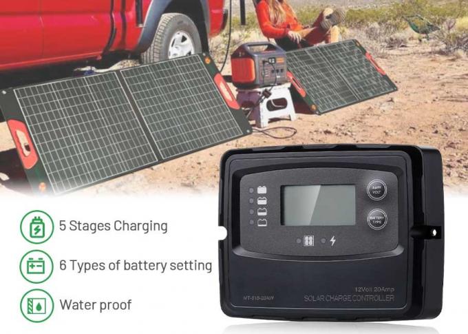 15A Solar Charge Controller with 5 Stage Charging